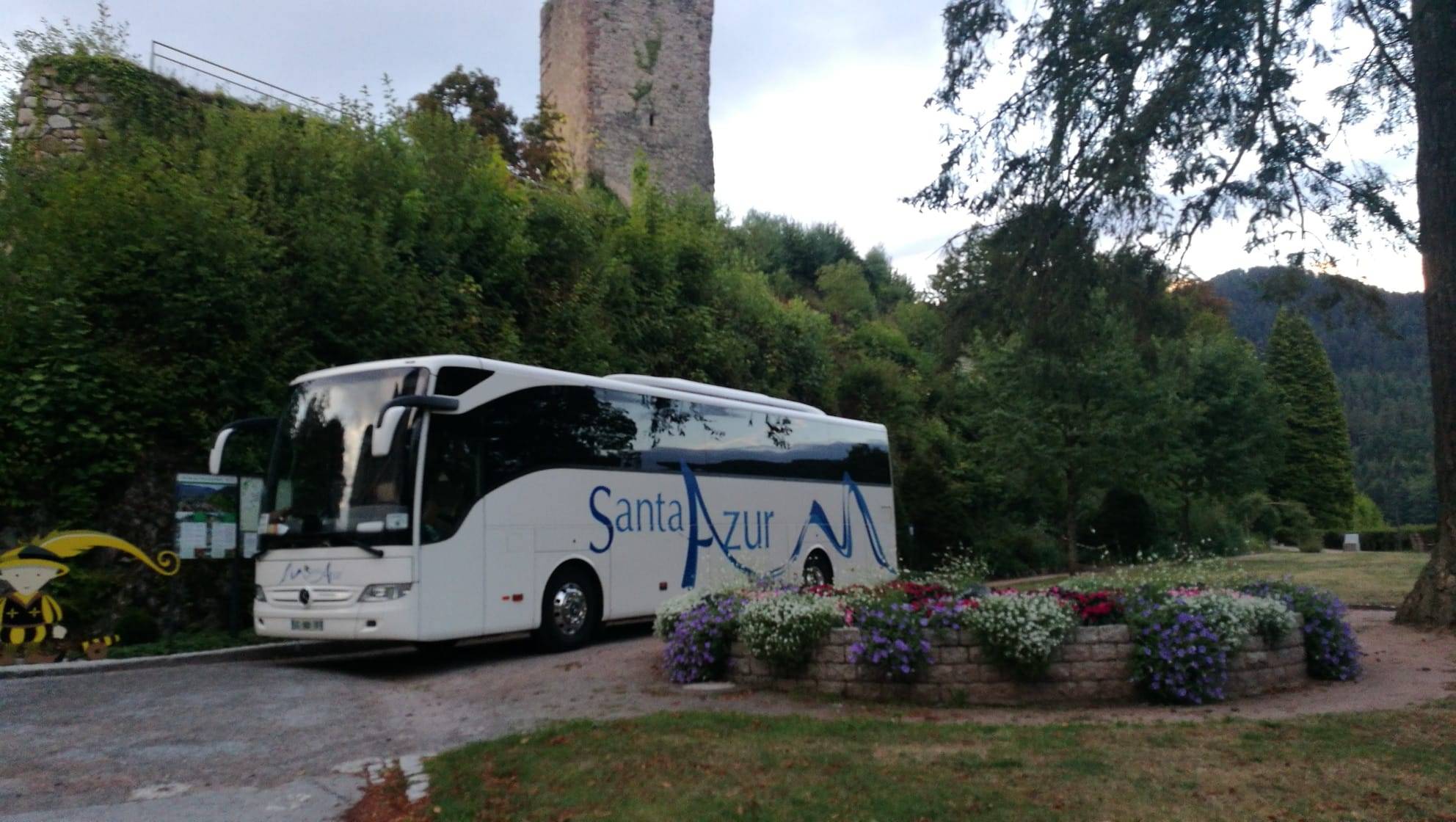 Transport & Tourism on the French Riviera | Santa Azur Keolis